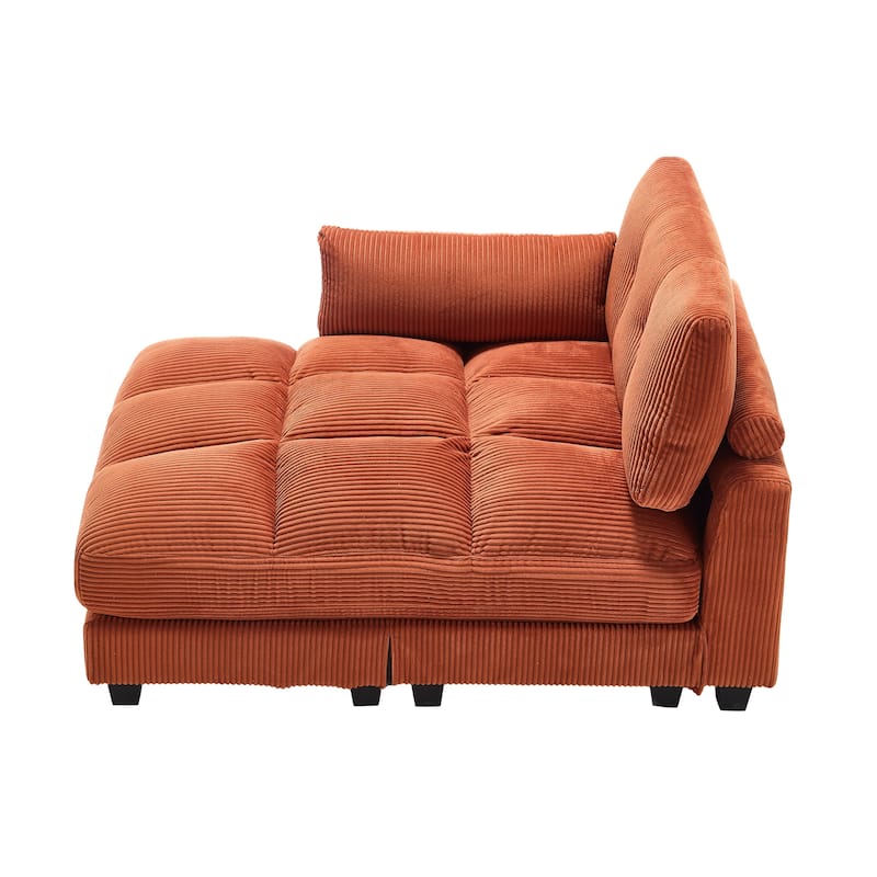 Sleeper Sofa Couch Bed,Oversized Chaise Lounge Chair Cozy Cloud Couch