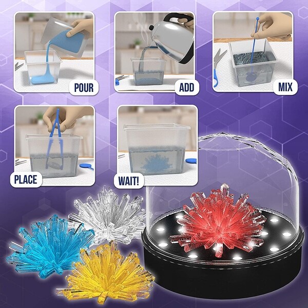 Crystal growing experimental kit 2024 instructions