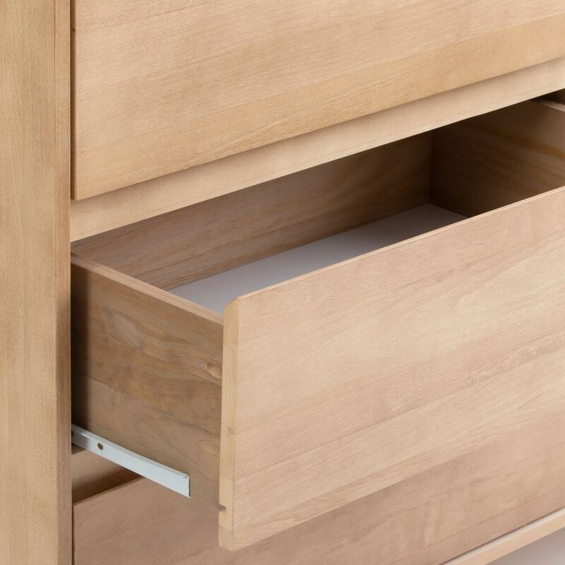 Plank and Beam Scandinavian 6-Drawer Dresser