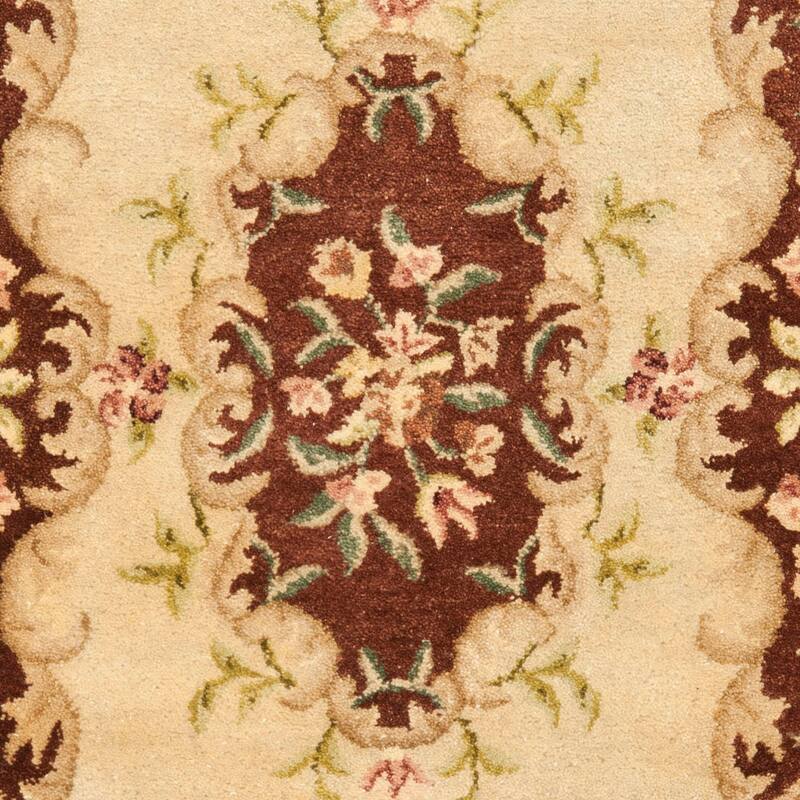 SAFAVIEH Handmade Bergama Achsah Oriental Hand-spun Wool Rug
