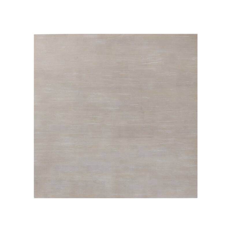 Solid Wood 36" x 36" Table in Washed Gray Taupe - washed gray taupe - washed gray taupe