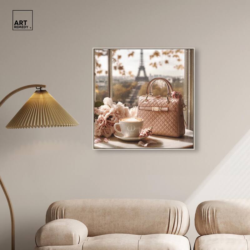 Glam by the Window Paris Canvas by Art Remedy