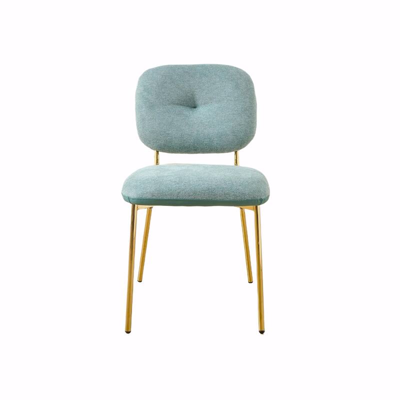 Minimalist Dining Chairs - Contoured Backrest, Stain-Resistant