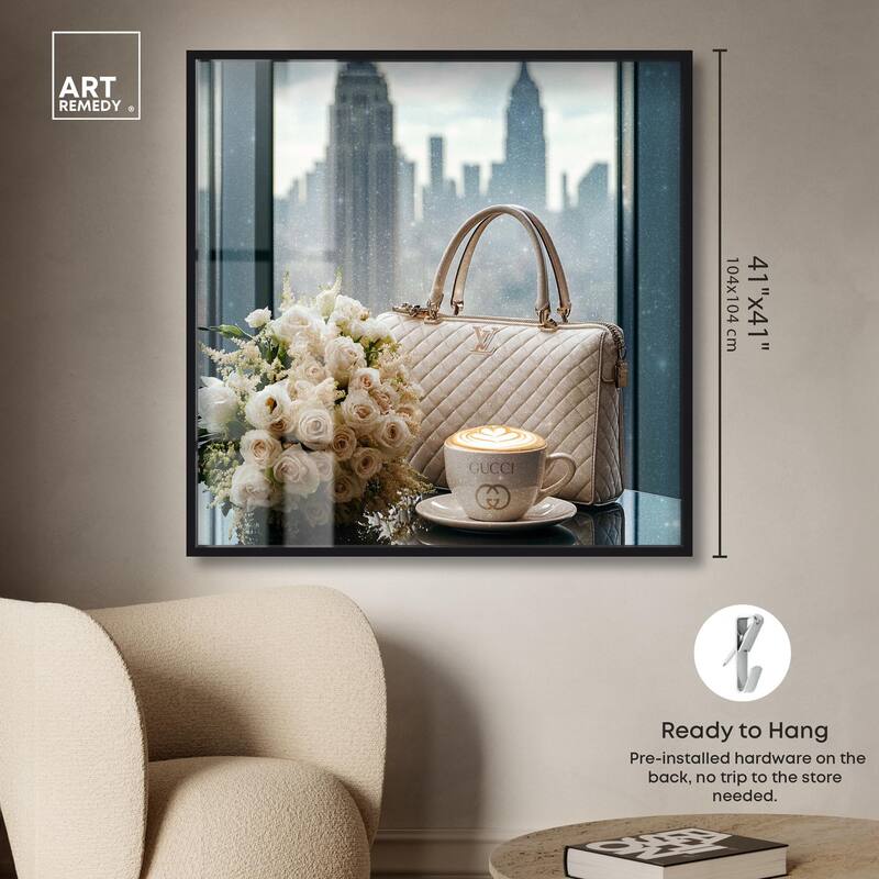 Glam by the Window New York Shadowbox by Art Remedy