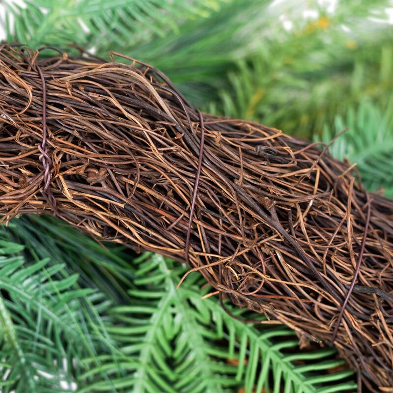 Pinecones and Mixed Foliage Artificial Christmas Wreath - 32" - Unlit