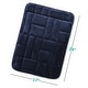 preview thumbnail 97 of 131, Clara Clark Ultra Soft Non Slip and Absorbent Bath Rug - Tiled Velvet Memory Foam Bath Mat