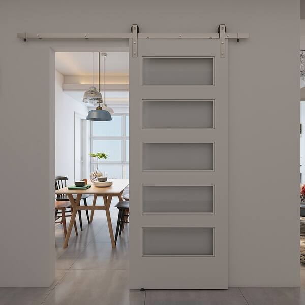Shop 5 Lite Barn Door 42 In Overstock 28572596