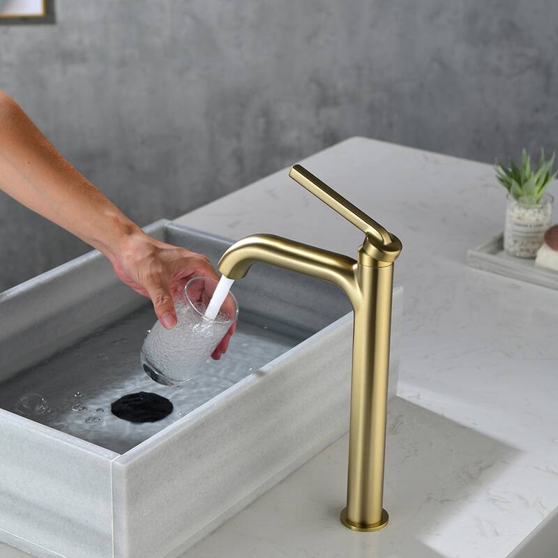 Handle Bathroom Faucet