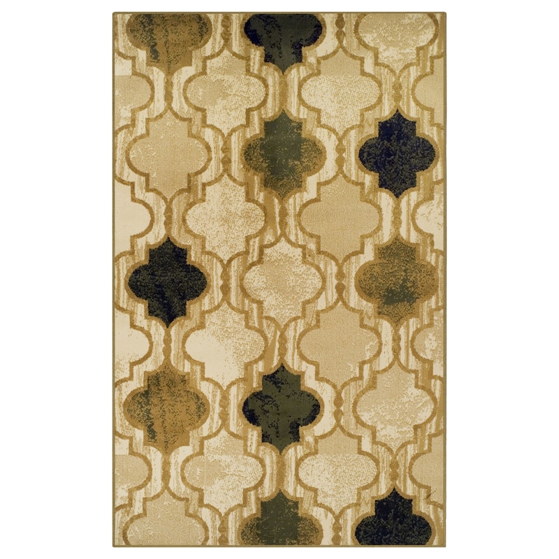Superior Viking Contemporary Geometric Trellis Indoor Runner or Area Rug