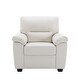 preview thumbnail 7 of 52, Morden Fort Upholstered Living Room Set chair , Loveseat,2 Pieces, Faux Leather