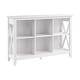 preview thumbnail 6 of 24, Bush Furniture Key West 6 Cube Bookcase with Adjustable Shelves