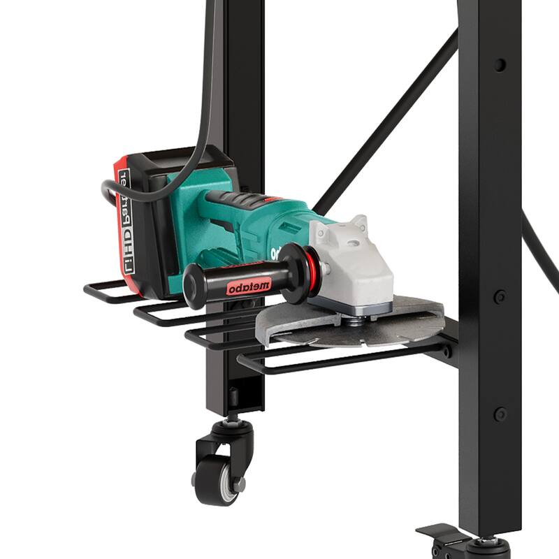 Moasis Multifunctional Workbench 59x23" with Pegboard Worktable and Power Outlets