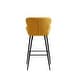 preview thumbnail 9 of 19, Corvus Lomax Modern Upholstered Bar Stools (Set of 2)