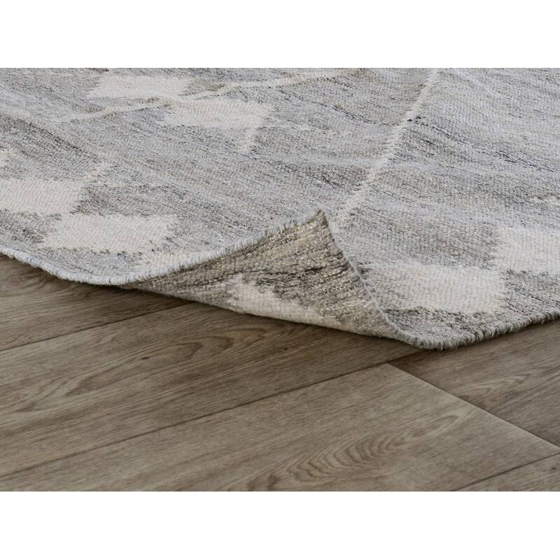 Lexington Indoor Outdoor Handwoven Gray Area Rug by Kosas Home