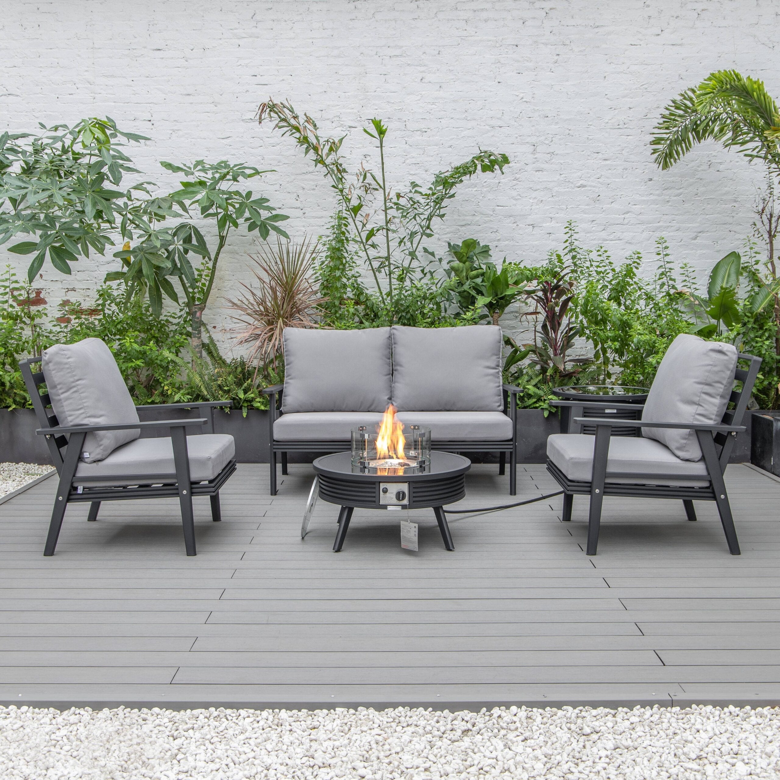 Modern patio conversation on sale sets
