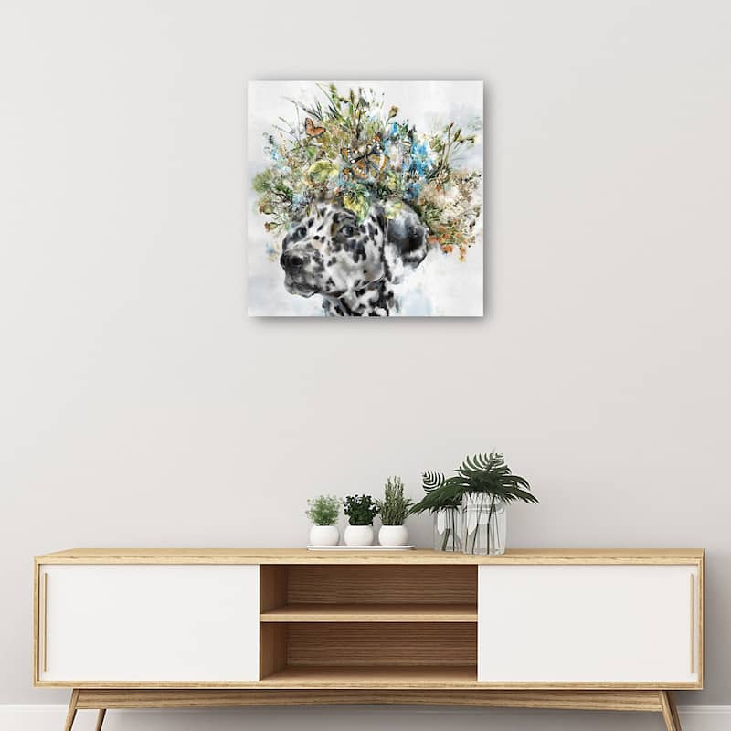 Earth Hounds IV By Studio Arts Canvas Art Print