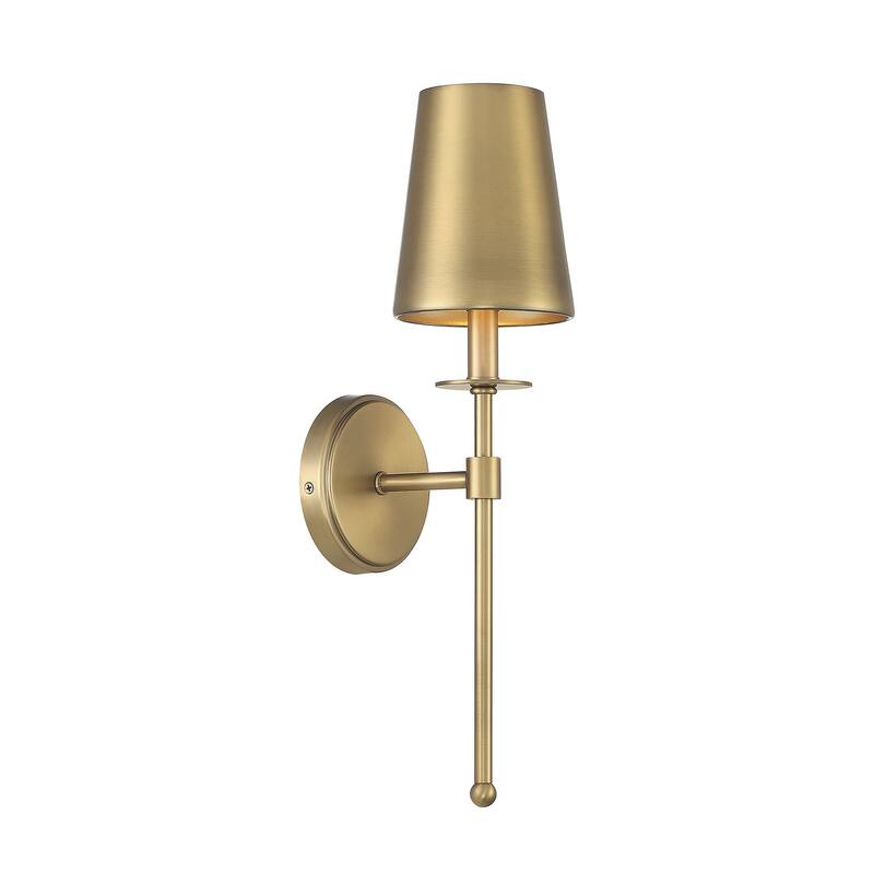 Bellevue SH90084 20" Tall Wall Sconce - Natural Brass