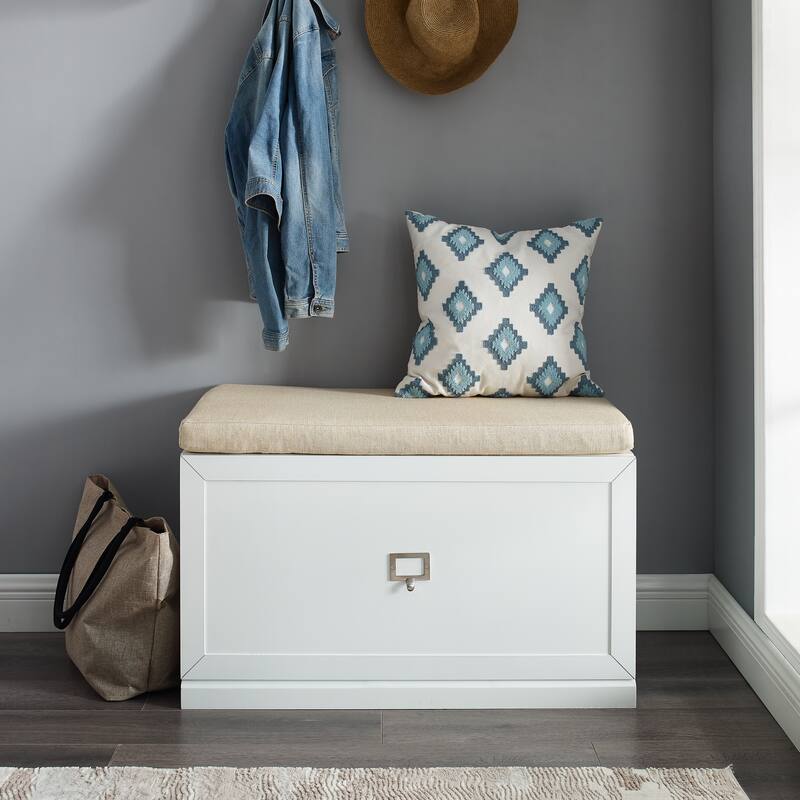 Crosley Harper Entryway Bench - 33"W x 16.5"D x 20.5"H