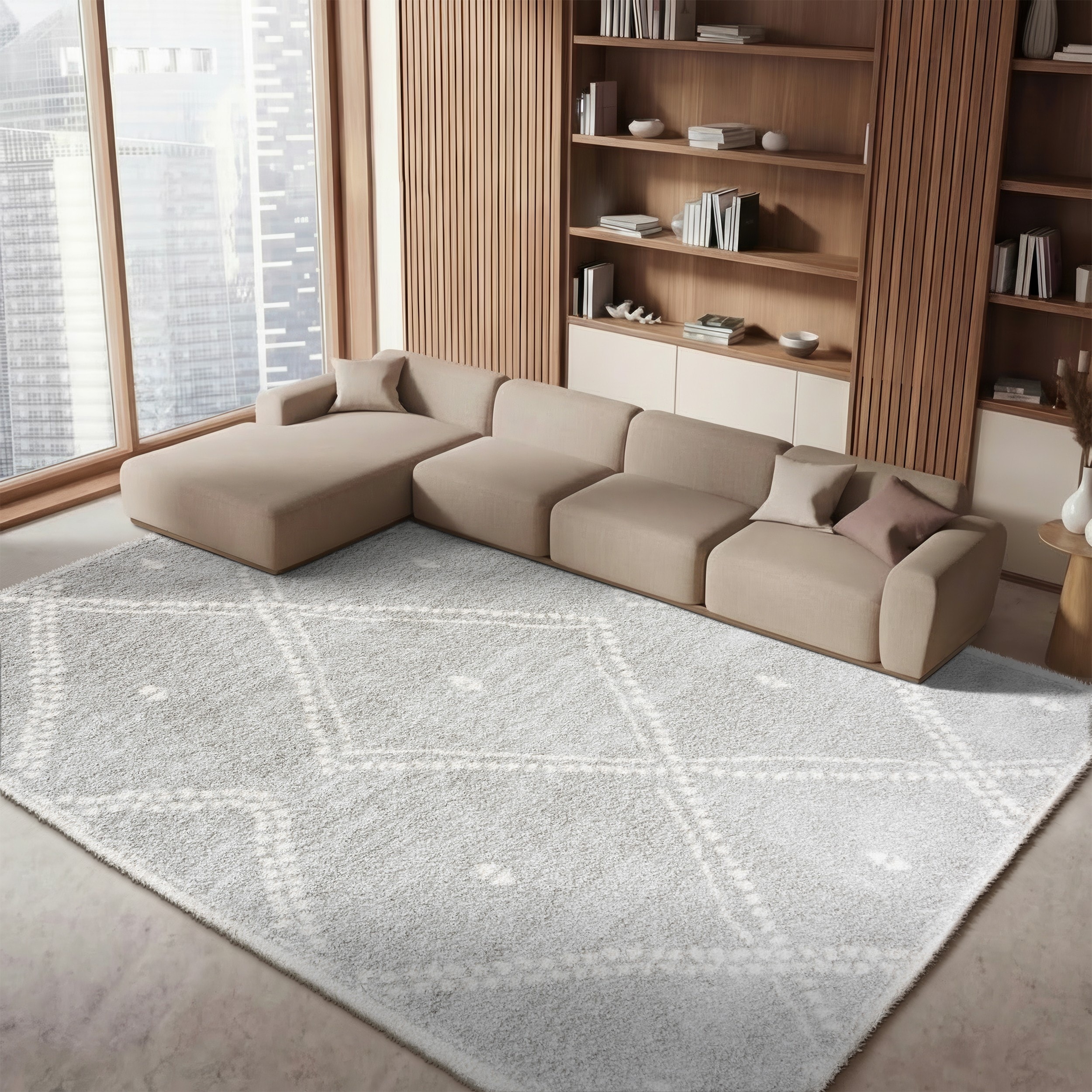 SAFAVIEH Arizona Shag Rudy 1.2-inch Thick Rug
