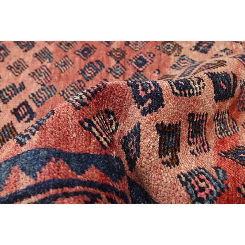 ECARPETGALLERY Hand-knotted Antalya Vintage Copper Wool Rug - 4'8 x 7'1