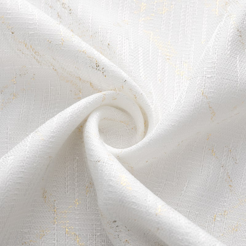 Soho Foil Print Window Curtain Set