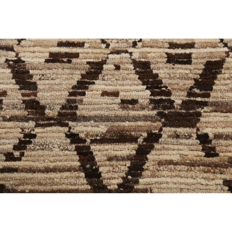 Modern Gabbeh Kashkoli Decorative Area Rug Hand-knotted Wool Carpet - 3'3" x 5'0"