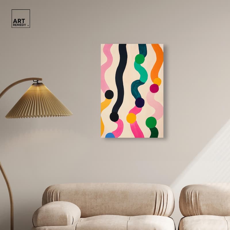 Pearl Colors II Canvas by Art Remedy, Gallery Wrapped