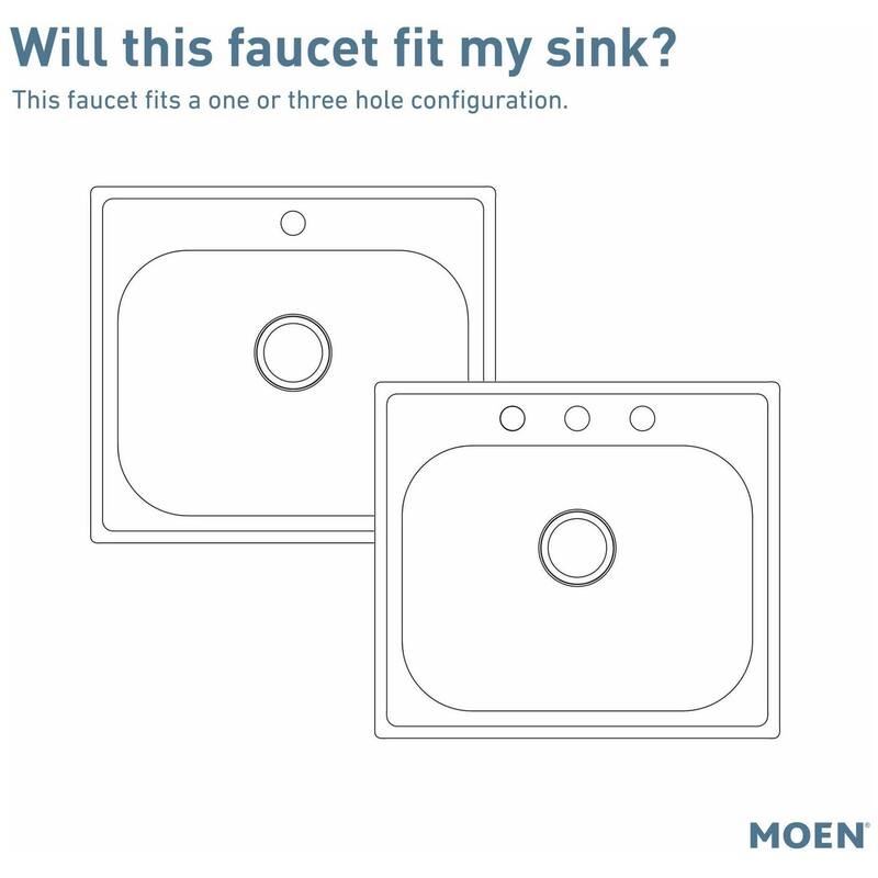 Moen 5926 Genta LX 1.5 GPM Single Hole Pre-Rinse Pull Down Kitchen