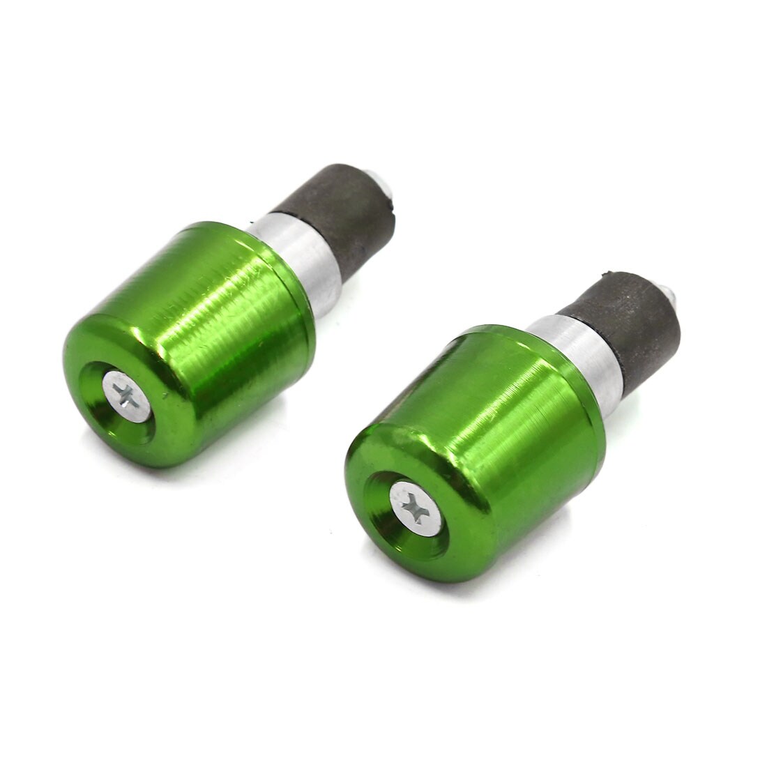 green handlebar grips