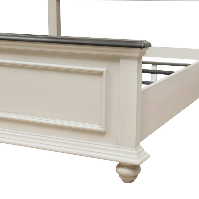 Ellington Queen Bed White