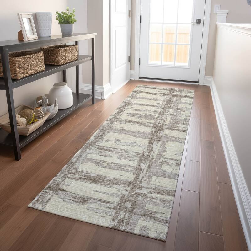 Premium Washable Super Soft Transitional Mayfield Rug - Beige - 2' 3" x 7' 6" - Runner