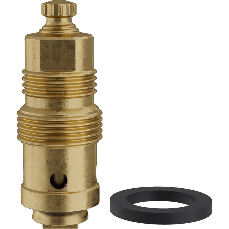 Jones Stephens 140411 Hot Bathroom Stem for Crane Dial-ese - Brass