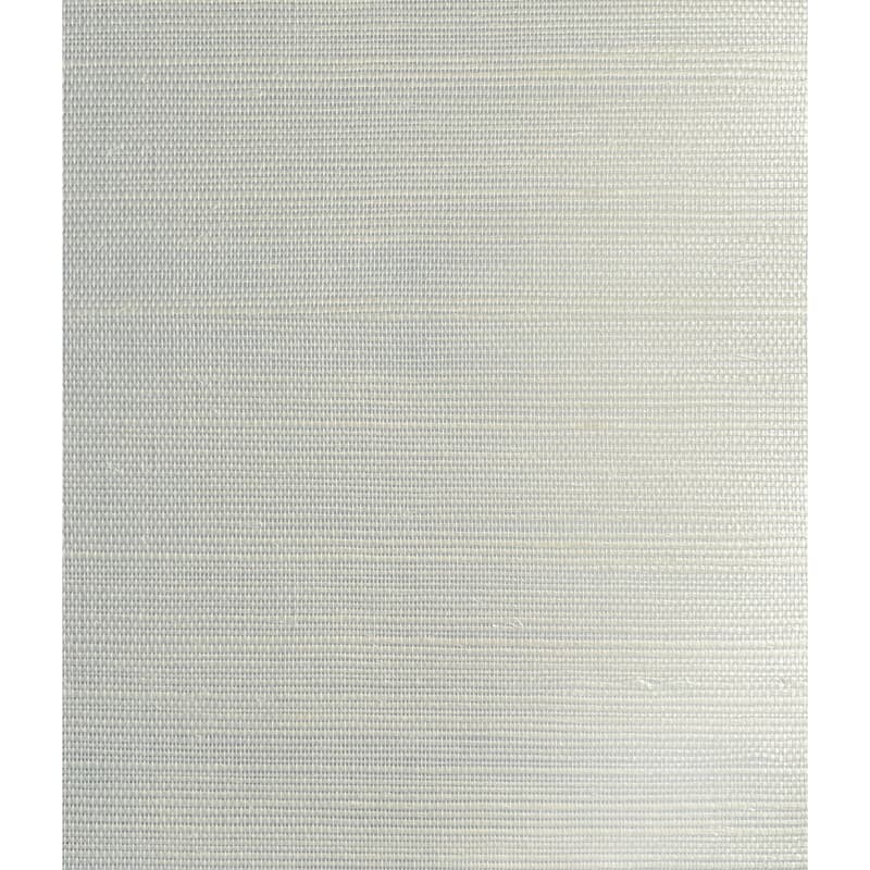 Seabrook Designs Platinum Silver Bleached Sisal Gasscloth Unpasted Wallpaper - 36 in W x 24 ft. L - 36 in W x 24 ft. L - Platinum Silver
