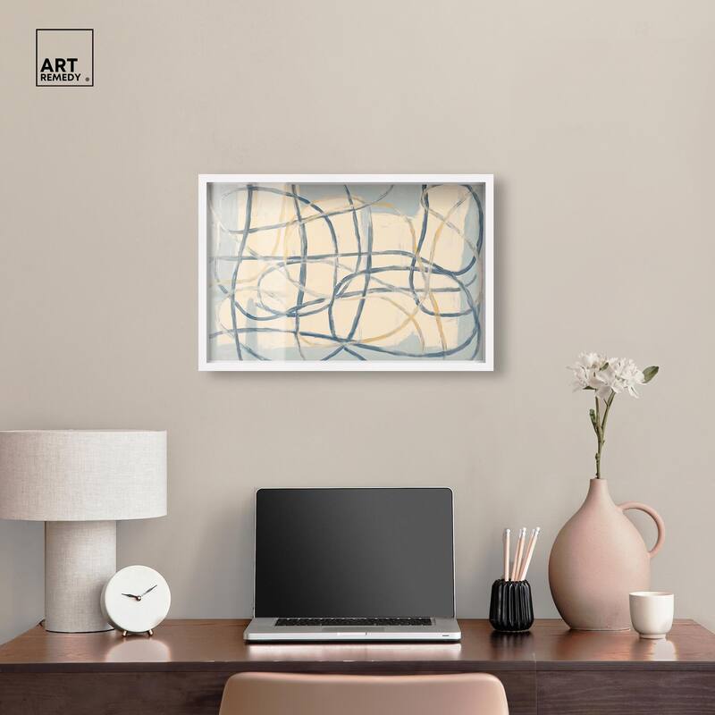 Unbroken Line I Shadowbox by Art Remedy