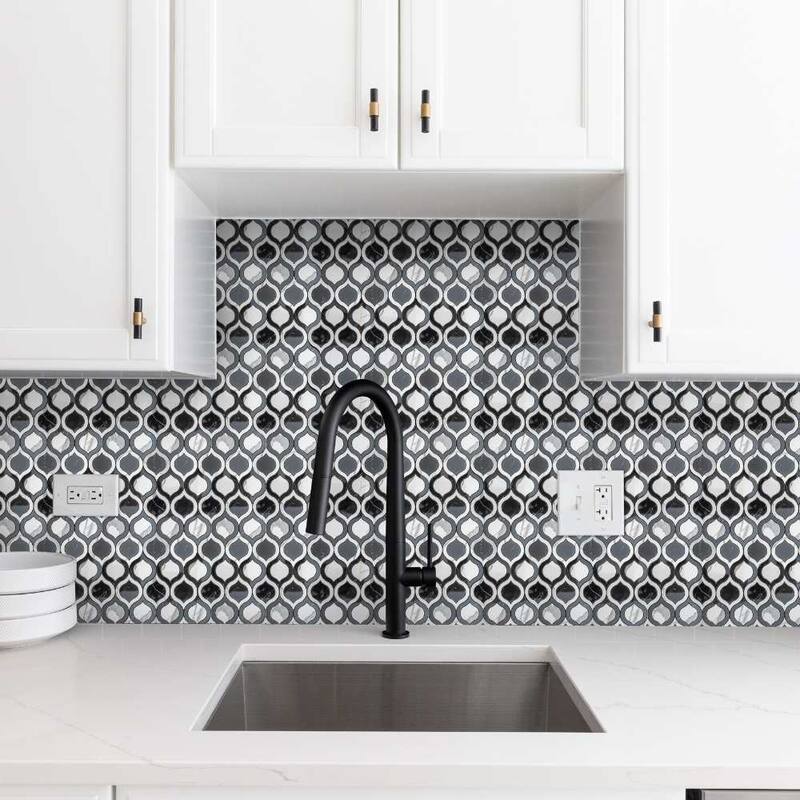 The Tile Life Stately Celine 9x14 Calacatta Porcelain Floor & Wall Tile