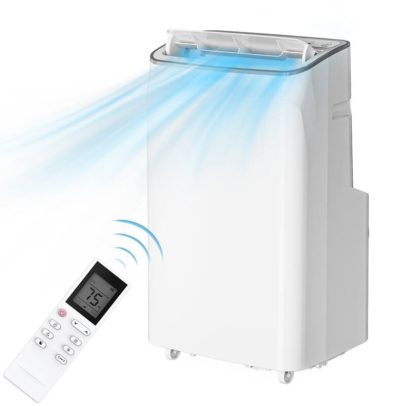 14,000Btu Portable Air Conditioner, Cools up to 750 Sq.ft - White