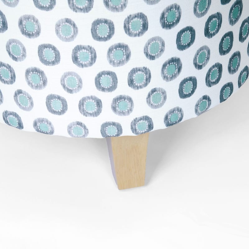 Carson Carrington Hnifsdalur Round Storage Ottoman
