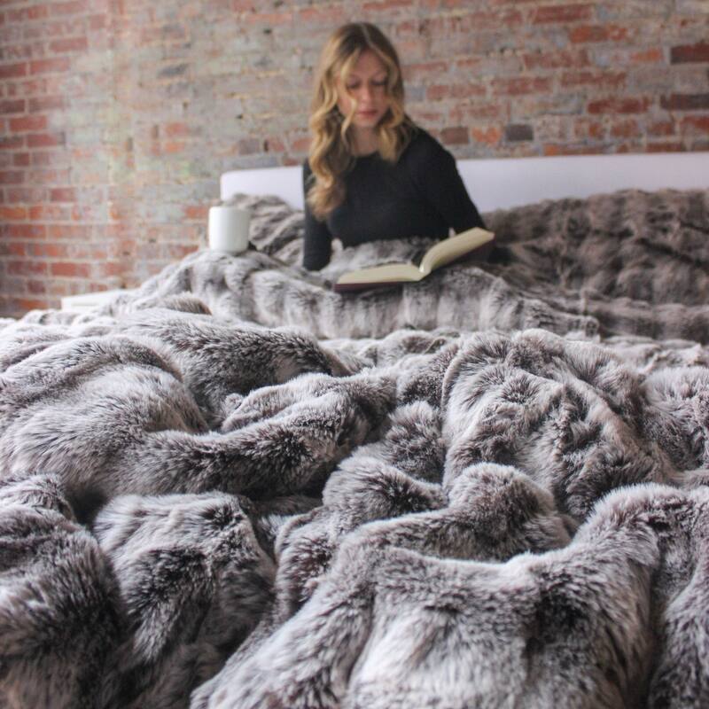 Snowball® Chunky Bunny - Coma Inducer® Oversized Comforter Set - Icy Mocha