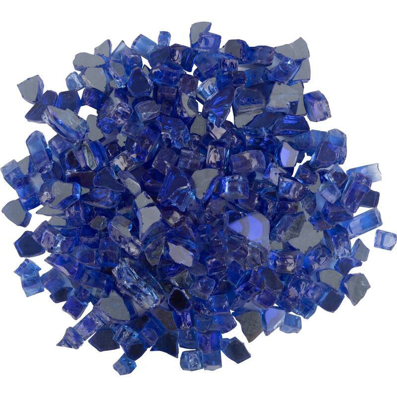 Pure Garden 10lbs Fire Pit Glass - Glass Rocks