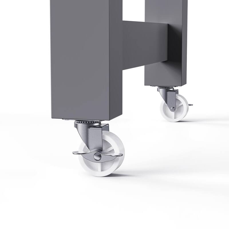 74.5“ Kitchen Island with Extendable Dining Table, Rolling Kitchen Island on Wheels with Spice Rack, Drawers and Cabinets