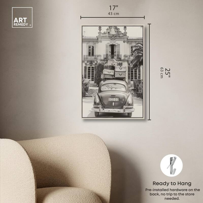 Ready for Vacation Canvas by Art Remedy
