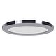 preview thumbnail 2 of 0, Access Lighting ModPLUS - Round LED Flush Mount - 9" - 120-277V - Chrome Finish - White Acrylic