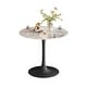 preview thumbnail 26 of 27, Kitchen Dining Table Marble Tabletop Round Modern Sintered Stone Bar Bistro Table