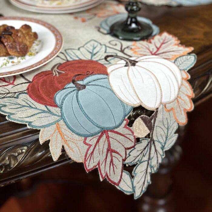 STP Goods Pumpkins Ornament Table Runner - 13x70"