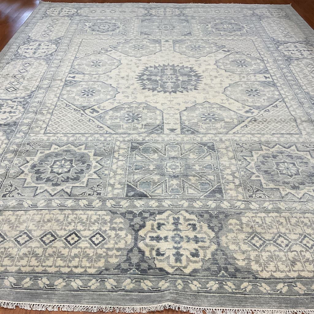 HERAT ORIENTAL Handmade Mamluk Wool Rug - 12' x 15'