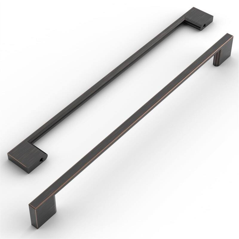 10 Pack Cabinet Pulls - 11.4"L x 0.4"W - Oil Rubbed Bronze