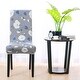 preview thumbnail 29 of 31, Stretch Spandex Short Seat Slipcover Dining Chair Cover