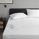 preview thumbnail 4 of 11, Sharper Image Embossed Microfiber Heated Mattress Pad