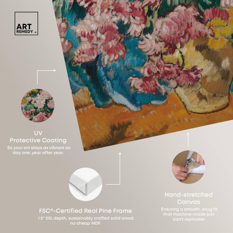 Give him Flores Canvas by Art Remedy, Gallery Wrapped