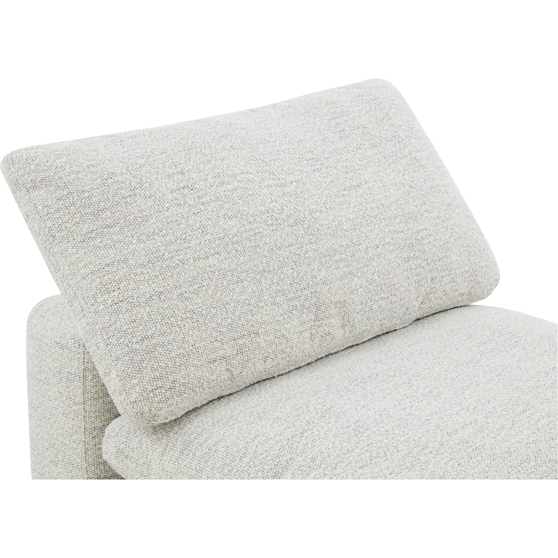 Aurelle Home Tami Modular Sectional Piece - Armless Chair - 38" x 38" - 38" x 38"